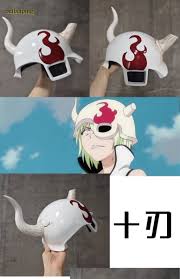 BLEACH Anime Lilynette Gingerbuck Espada FRP Helmet Wearable Mask Props  Cosplay