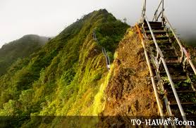 You can check out a quick history of the haiku stairs here. Stairway To Heaven Oahu