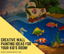 Zebra hippo giraffe lion crocodile nursery wall art canvas painting nordic posters and prints pictures baby kids room decoration. Creative Wall Painting Ideas For Your Kid S Room I News India Empowering Ideas