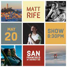 Matt Rife Live in San Francisco Tickets at DISTRICT SIX in San Francisco by  Long Time No See Comedy | Tixr