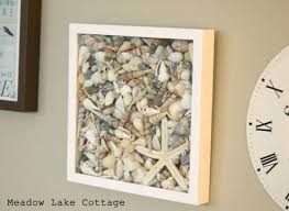 Displaying Vacation Mementos Vacation Craft Seashell Shadow Boxes Beach Shadow Boxes