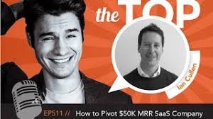 How to Pivot $50K MRR SaaS Company with Ian Cullen CEO of Leadiro