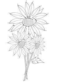 Disegno Di Girasoli Da Colorare Disegni Da Colorare E Stampare Gratis