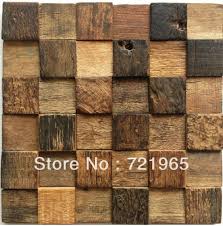 Backsplashes are an expanse of material that fill the gaps on a certain wall of a room. Natural Wood Mosaic Tile Nwmt058 Kitchen Backsplash Tiles 3d Wood Mosaic Pattern Wall Tiles Free Shipping Mos Wood Mosaic Tile Patterned Wall Tiles Wood Mosaic