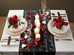 Decorazioni Romantiche Per San Valentino Decorazioni Romantiche Tavolo Romantico Cena Di Anniversario