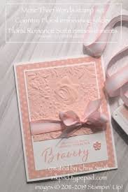 Country Floral Loves Petal Pink More Than Words Sal A Bration2019 Karten Selber Basteln Karte Hochzeit Gepragte Karten