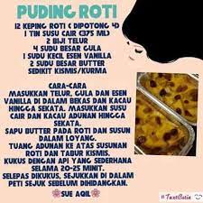 Puding Roti Roti Recipes Agar