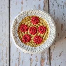 Maybe you would like to learn more about one of these? Crochet Pizza Coasters Free Crochet Pattern Whistle And Ivy