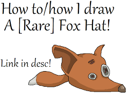 Aug 09, 2021 · to create your own pokémon, start by picking an animal or object to base your design on. How To Draw Rare Fox Hat Animal Jam By Liannakai On Deviantart