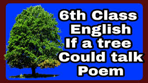 The winners of the marathi poem recitation are as follows: 6th Class English If A Tree Could Talk Poem Youtube