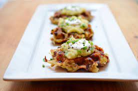 If you are making a dip, make enough so each person can have at least 1/4 cup. Dinner Party Potato Waffles Marc J Sievers