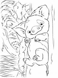 They're adorable and make great companions. Pua Pig Coloring Page Coloring Pages Printable Com