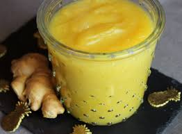 Compote Pomme Ananas Et Gingembre Quinoa Et Basmati Compote De Pomme Recette Ananas Frais Recette Compote De Pomme