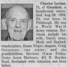 Charles “Chuck” Levine (1919-1994)