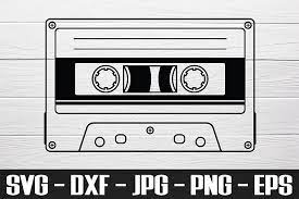 Cassette Tape Svg Png Eps Cassette Tape Clipart 418967 Svgs Design Bundles Cassette Tapes Cassette Clip Art