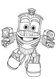 Funny Duck High Quality Free Coloring From The Category Robot Trains More Printable Pictur Train Coloring Pages Dinosaur Coloring Pages Lego Coloring Pages
