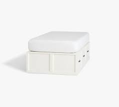 Don't worry about needing a box spring. Stratton Storage Platform Daybed With Drawers Pottery Barn