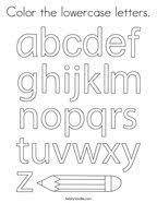 Fun letter recognition worksheets for kids. Alphabet Coloring Pages Twisty Noodle