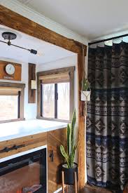 using blankets for rv curtains