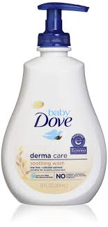 Buy Baby Dove Baby Dove Soothing Wash To Soothe Delicate Baby Skin Eczema Care Washes Away Bacteria No Artificial Perfume Or Color Paraben Free Phthalate Free 13 Oz 13 Ounce Pack Of