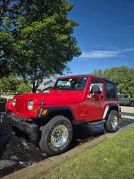 Image result for Flame Red 1997 Wrangler