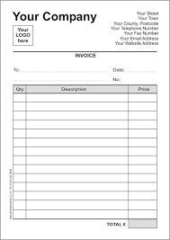 free printable template invoices download free printable gallery