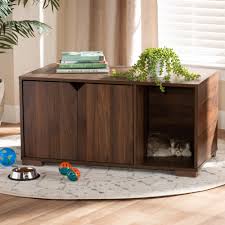 Check spelling or type a new query. Modern And Contemporary 2 Door Wood Cat Litter Box Cover House Overstock 28560838