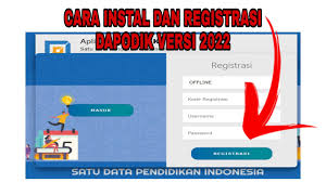 Selamat datang peserta didik baru smk negeri 5 kabupaten tangerang tahun pelajaran 2021/2022. Cara Instal Dan Registrasi Aplikasi Dapodik Versi 2022 Youtube