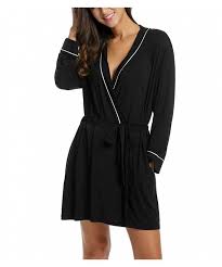 Womens Cotton Robe Soft Light Weight Pajamas Bathrobe For Bedroom Wear Black C6180hsslc8 Womens Cotton Robes Cotton Robe Lightweight Pajamas