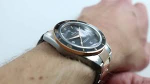 Omega Seamaster 300 Master Co Axial Ceragold Luxury Watch Review Youtube