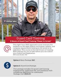 Every class offered by valley guard online is bsis approved. University Of Antelope Valley Guard Card Training