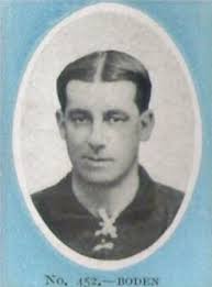 John Boden Aston Villa Centre Back from 1905-06 to 1906-07