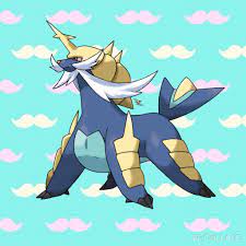 On top of its head is a dorsal fin, which has a notch on it for the male. Pokemon With Mustaches Pokemon Amino
