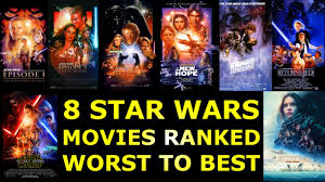 Please check out and support the original article to learn more about the subject matter of this list challenge. 7 Star Wars Movies Ranked Worst To Best Ranked 3 Youtube
