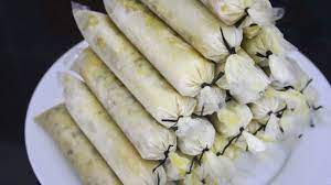 Ada beragam rasa es potong yang segar, seperti cokelat, kacang hijau, dan ketan hitam. Resep Es Lilin Kacang Hijau Youtube