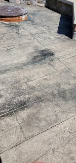 2″ from the side of the concrete and 2″ wide. Stains On Concrete Types Sources Of Stains On Concrete Surfaces Accidental Or Deliberate Concrete Staining Stain Application Or Stain Removal