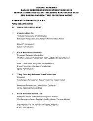 Kerajaan / badan berkanun archive. Senarai Badan Berkanun Persekutuan Yang Layak Diperuntukkan