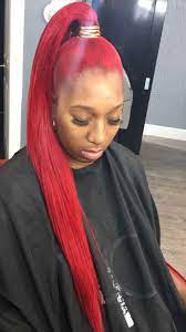 262 Genie Ponytail Redhair Weave Genieponytail 262 Diamond Red Extendedponytail Hair Styles Weave Hairstyles Red Weave Hairstyles