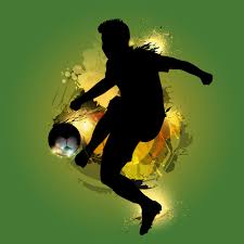 jogador de futebol chutando respingo de tinta - Download Vetores ...