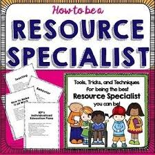 Special Education How To Be A Resource Specialist Special Education Special Education Teacher Special Education Students