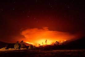 Haze and smoke blanket the sky near naches, washington, as the evans canyon fire burns. The West Coast Wildfires Are Apocalypse Again The New Yorker