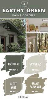 At brick&batten we have curated 16 of the best paint colors for your home's exterior in 2020. Earthy Greens Color Palette Colorfully Behr Exterior Paint Colors For House House Paint Exterior Paint Colors For Home