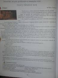Check spelling or type a new query. Va Rog Faceti Rezumatul Textului De Mai Jos Toate Panzele Sus De Radu Tudoran Brainly Ro