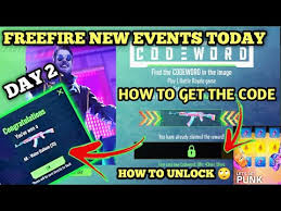 Share them with others and work together at the same time. Freefire Codeword Event Day 2 How To Complete Second Day Codeword Event Get Ak47 Gun Skin Free Youtube