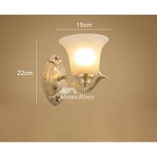 Brass Country Wall Lamp Modern Simple Living Room Aisle Stairs Bedside Gold Wall Mounted Lights