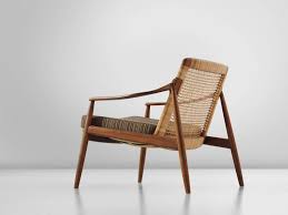 Hartmut Lohmeyer Armchair In Teak And Cane Rattan Armchair Teak Armchair Furniture