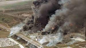 Firefighters were working to control the blaze, nd the company said the risk of explosion remained minimal. itc has said all employees have been accounted for and no. Now Extinguished Deer Park Blaze Joins The List Of Explosions And Fires That Have Rocked The Houston Area Cnn