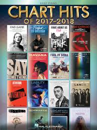 chart hits of 2017 2018 hal leonard online