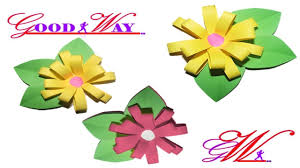 طريقة عمل وردة أو زهرة بالورق 2 2 how to make dahlia flower with paper hand art art crafts