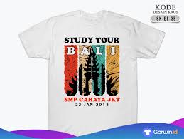 Dan yang tidak kalah pentingnya ketika memilih desain seragam pilihlah desain yang nyaman agar tidak mengganggu pergerakan ketikan digunakan untuk atraksi di depan umum. Kaos Study Tour Smp Dengan Tema Bali Dengan Warna Yang Menarik